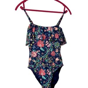 La Vie En Rose Floral Swim Suit - Sz : S